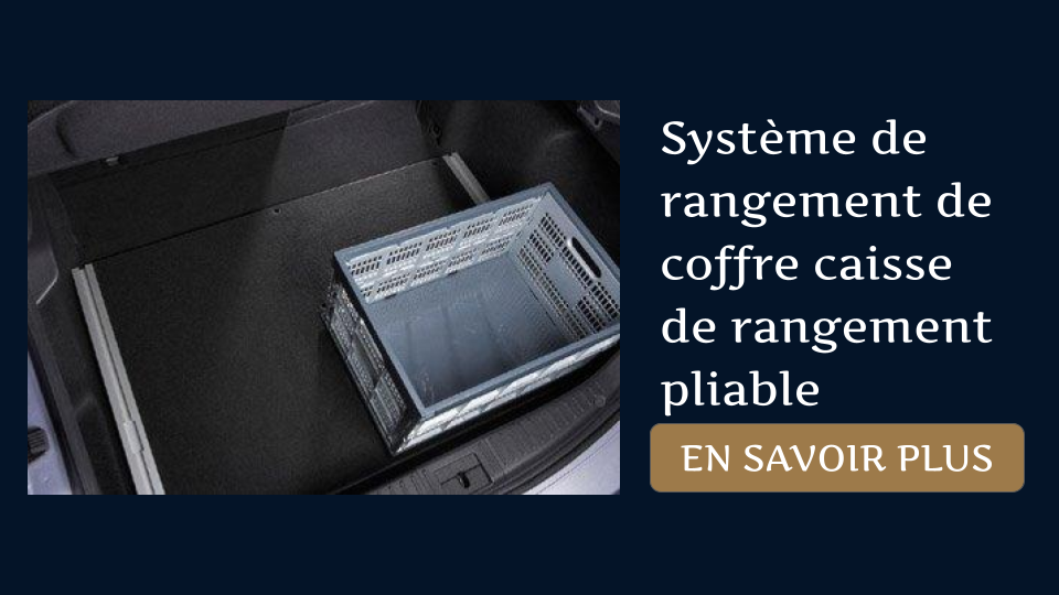 Système de rangement de coffre caisse de rangement pliable Mazdabe